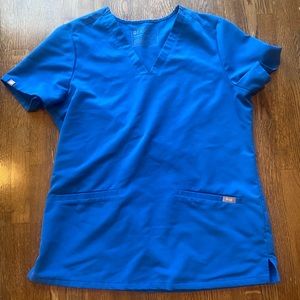 Figs Small Casma 3 Pocket Scrub Top